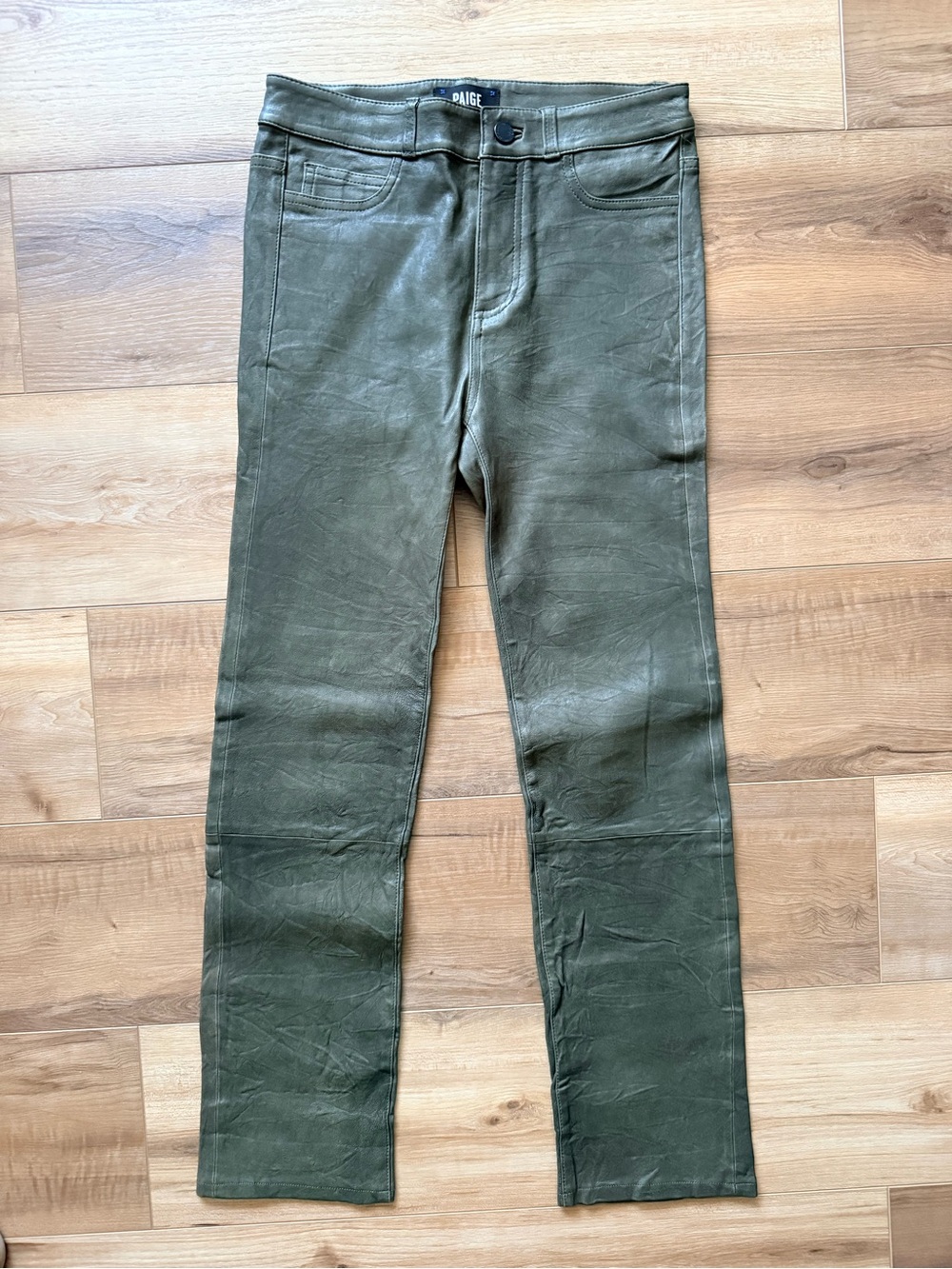 Like New Paige Leather Pants